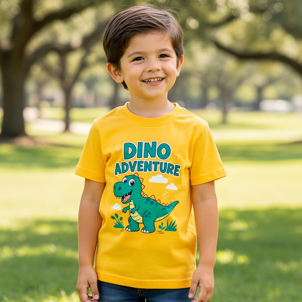 Dino Adventure Kids T-Shirt